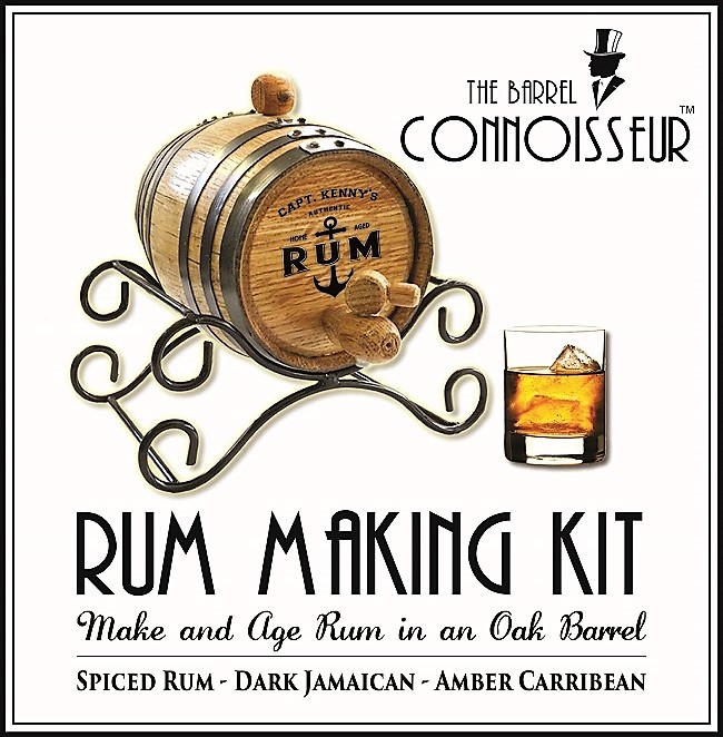 The Barrel Connoisseur Captain Rum Making Kit OBC-TBCR_B827