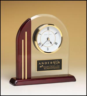 Lifetime Guaranteed Rosewood-piano Finished Clock BC919