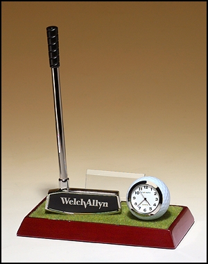 Clock and Pen Golf Award BC942