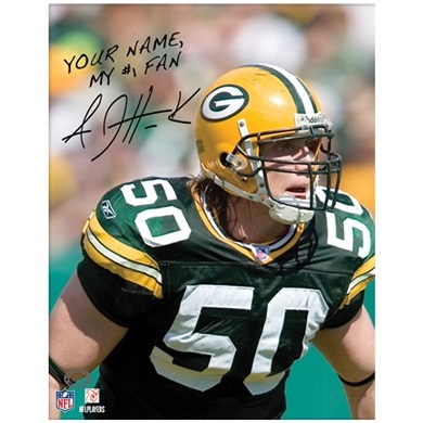 Personalized NFL Autographed Canvas Print