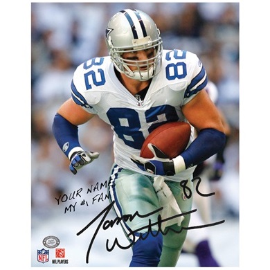 Personalized NFL Autographed Canvas Print