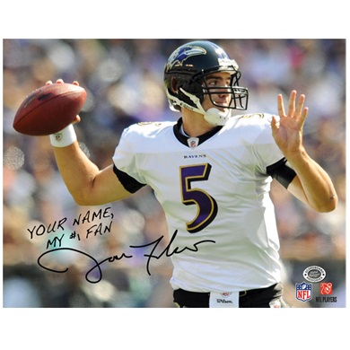 Personalized NFL Autographed Canvas Print