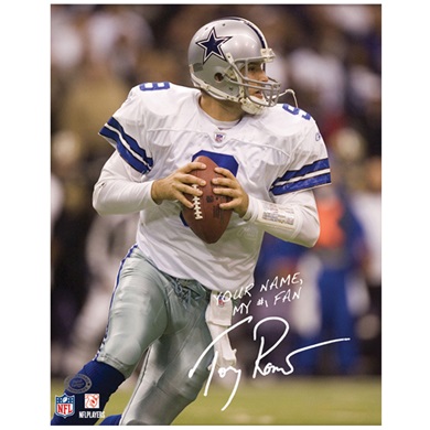 Personalized NFL Autographed Canvas Print