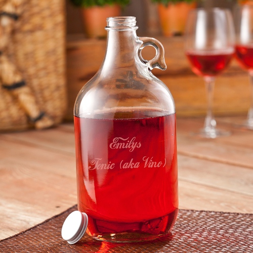 Frost Engraved 64oz Wine Jug GC1092