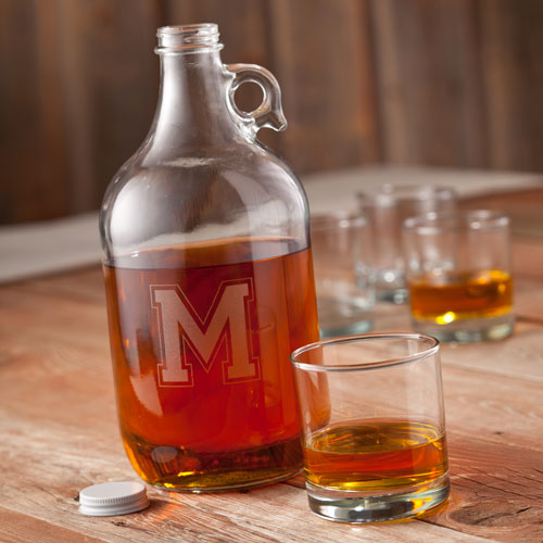 Personalized 64oz Whiskey Growler GC1094
