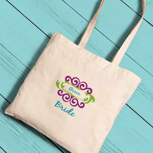 Custom Printed Brides Perfect Tote