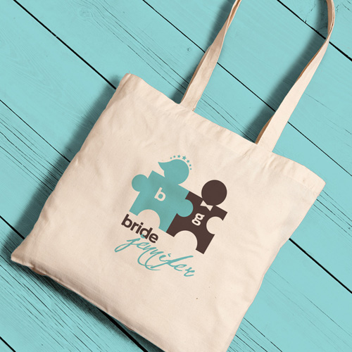 Custom Printed Brides Perfect Tote