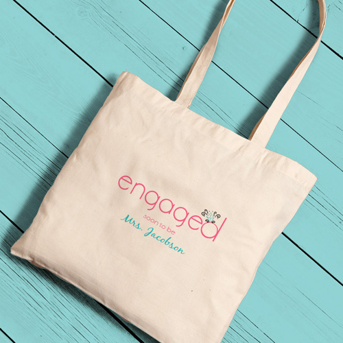 Custom Printed Brides Perfect Tote