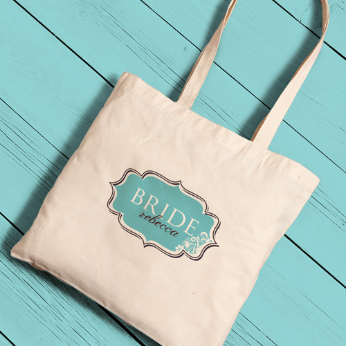Custom Printed Brides Perfect Tote
