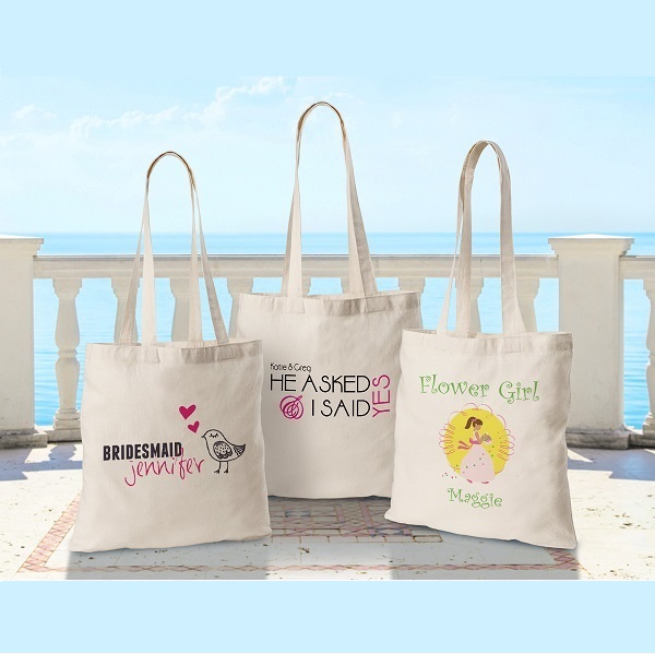 Custom Printed Bridesmaid Perfect Tote by Black Ace Design