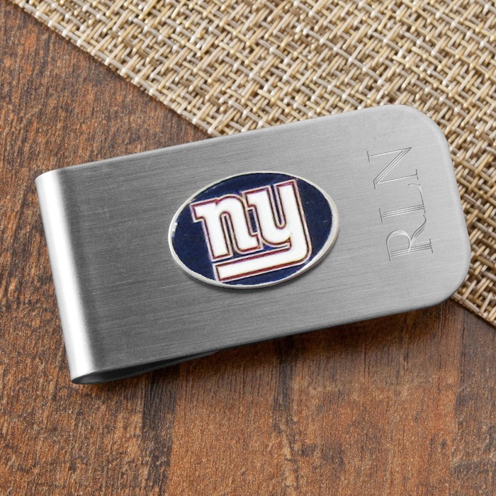 Engraved NFL Money Clip and Bottle Opener