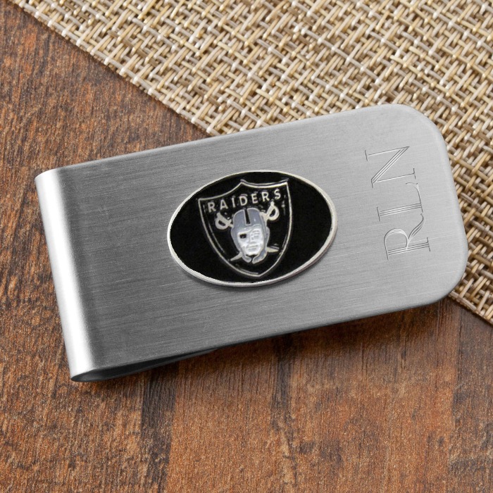 Engraved NFL Money Clip and Bottle Opener