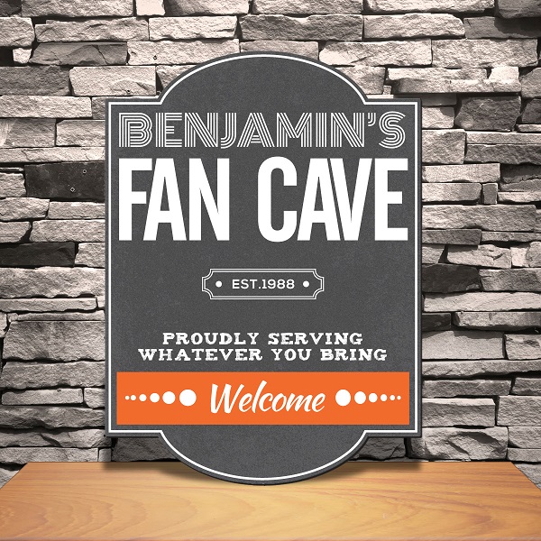 Custom Modern Wood Tavern Bar Sign