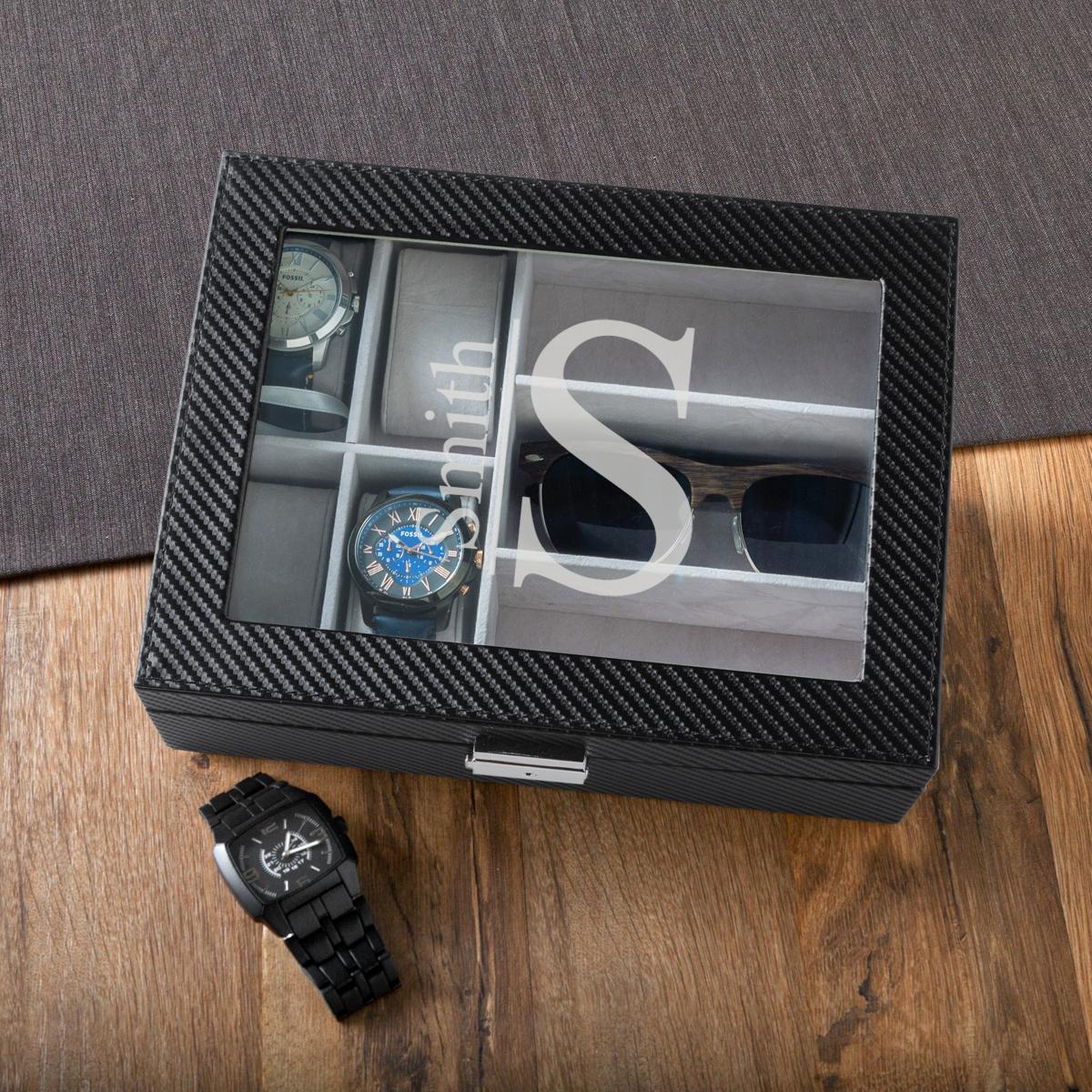 Personalized Skagwit Watch and Sunglasses Box