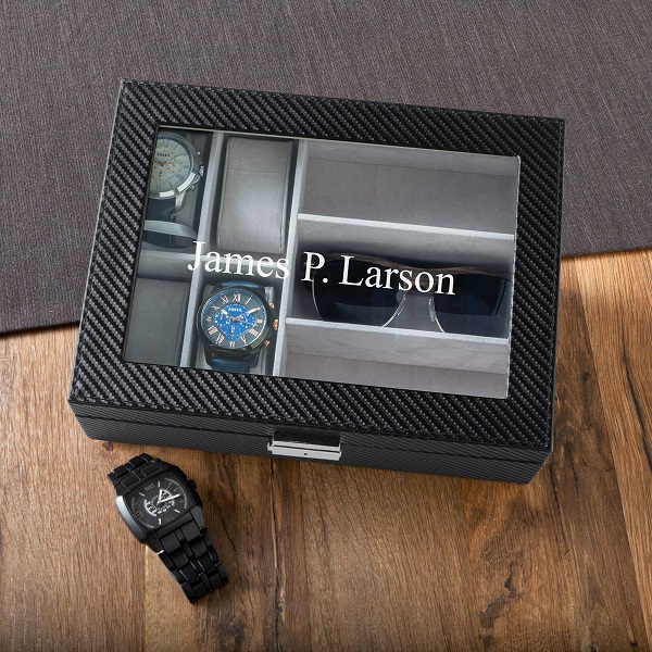Personalized Skagwit Watch and Sunglasses Box