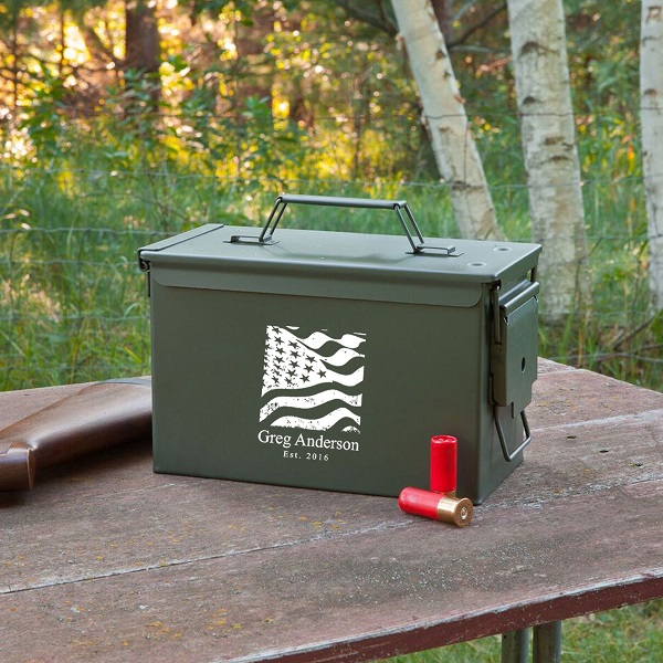 Personalized Trencher Ammo Box