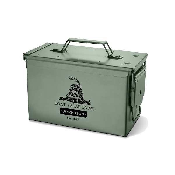 Personalized Trencher Ammo Box