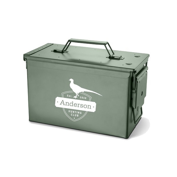 Personalized Trencher Ammo Box