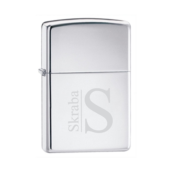 Street Cred Chrome Zippo Lighter