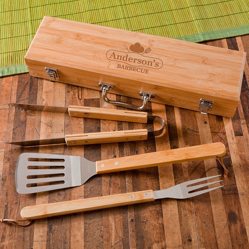 Personalized Grill Master Barbecue Set