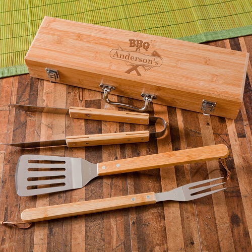 Personalized Grill Master Barbecue Set
