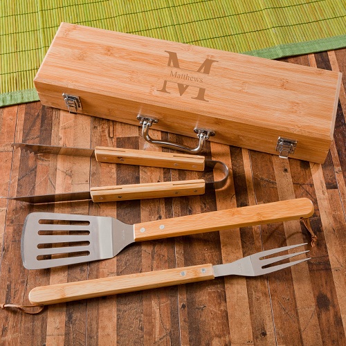 Personalized Grill Master Barbecue Set