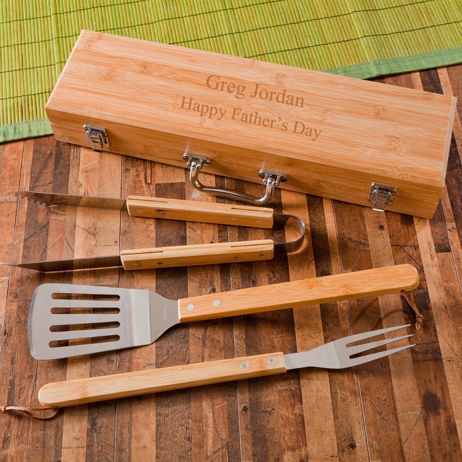 Personalized Grill Master Barbecue Set