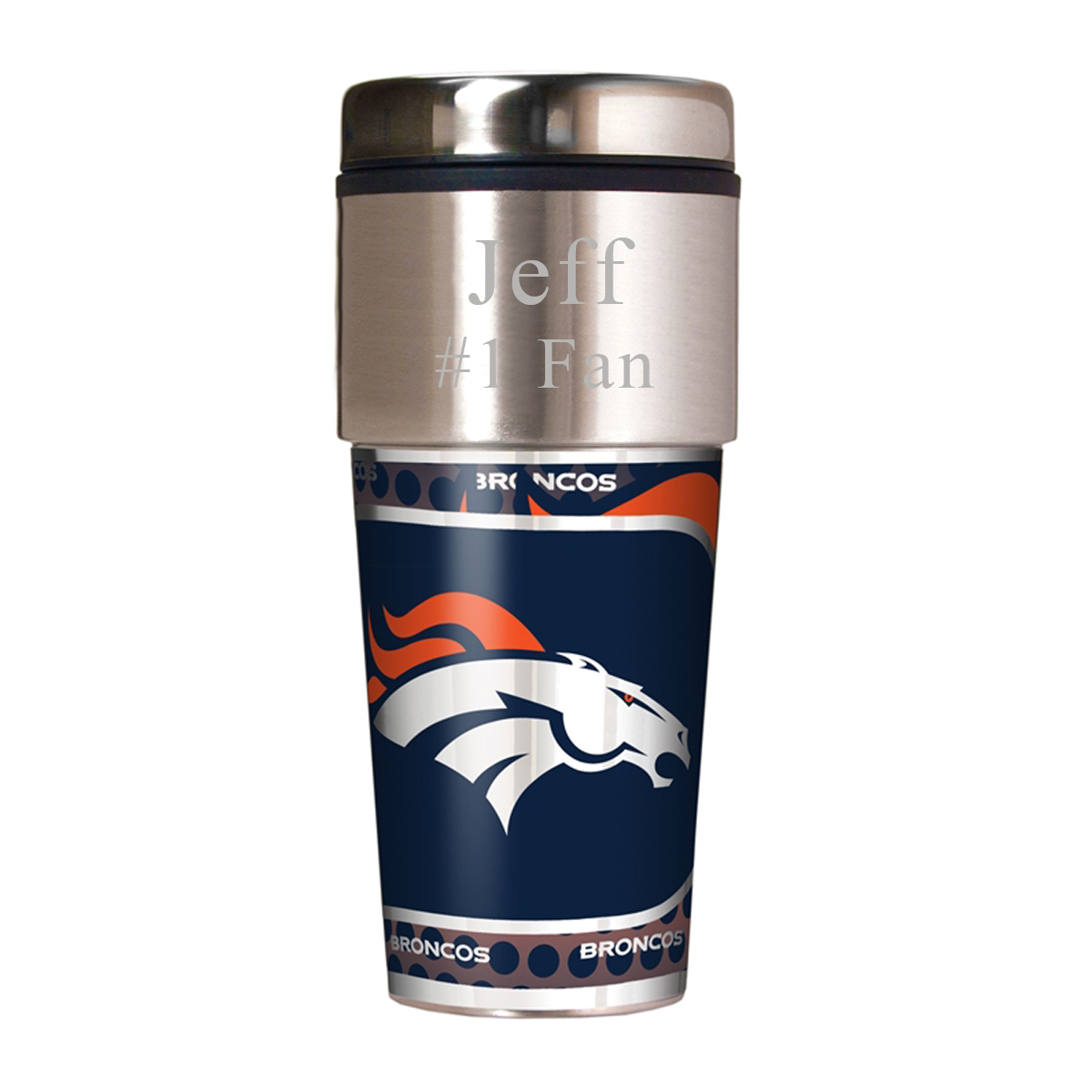 Personalized NFL Travel Tumbler