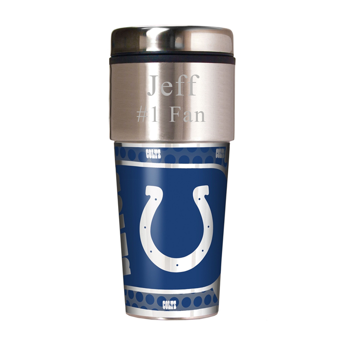 Personalized NFL Travel Tumbler