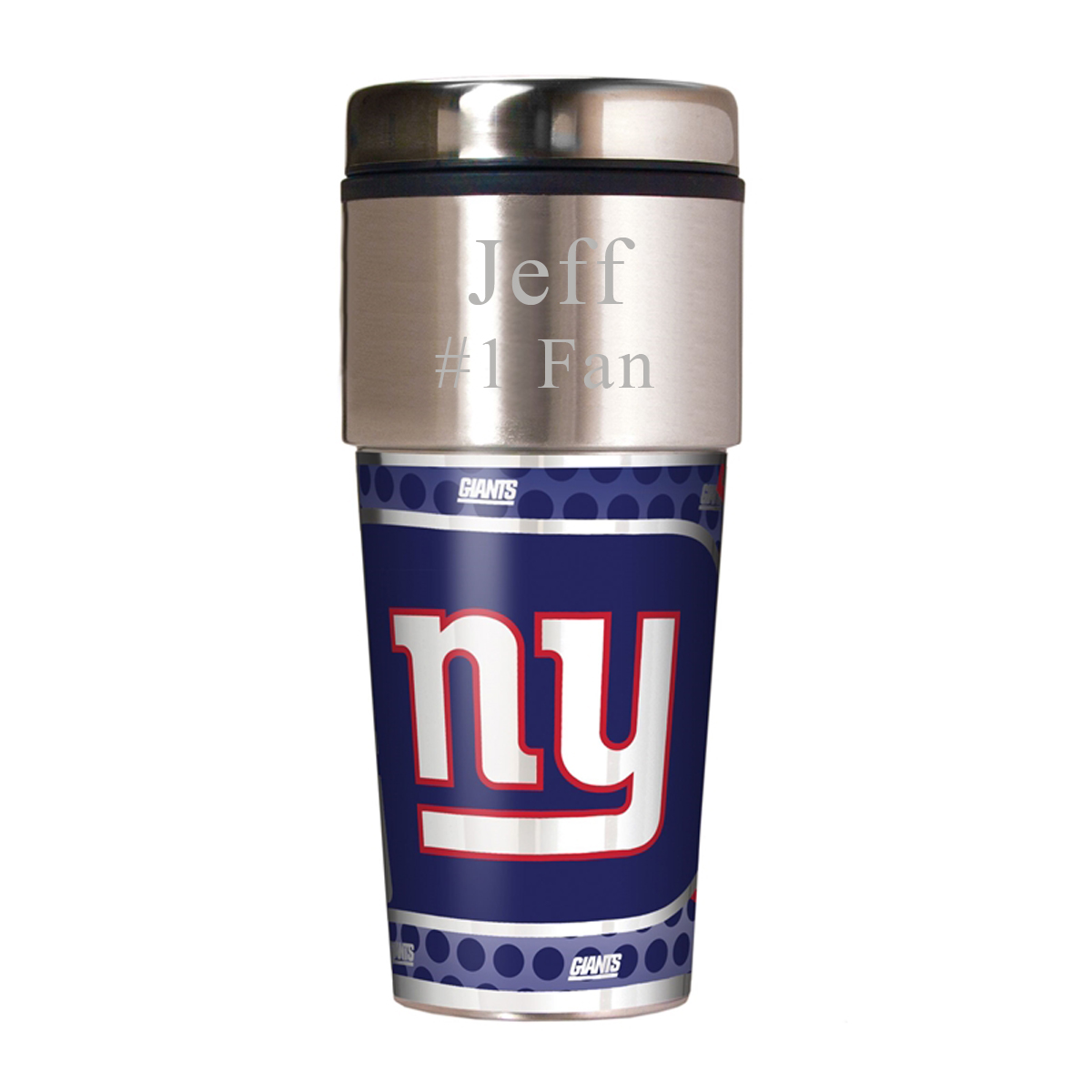 Personalized NFL Travel Tumbler