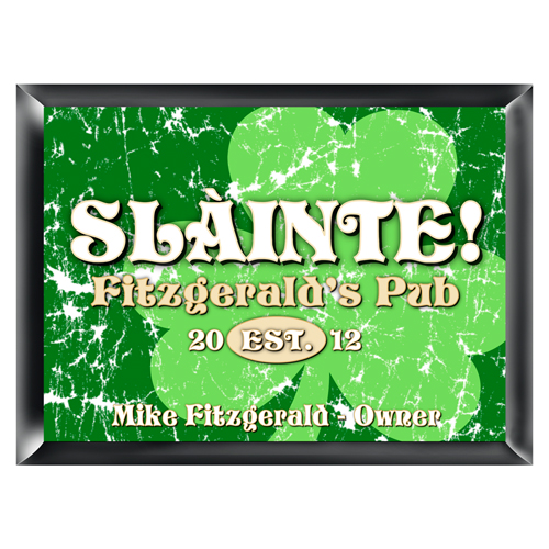 Personalized Irish Family Home Pub Sign GC268IRISHPUB