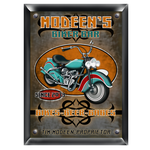 Personalized Home Pub and Man Cave Sign