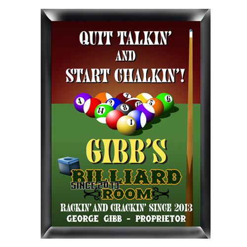 Personalized Home Pub and Man Cave Sign