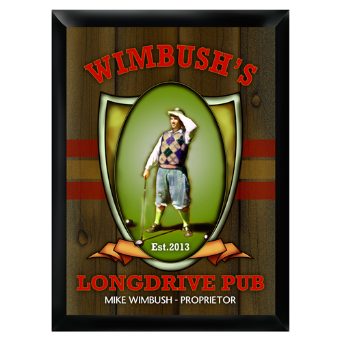 Personalized Home Pub and Man Cave Sign