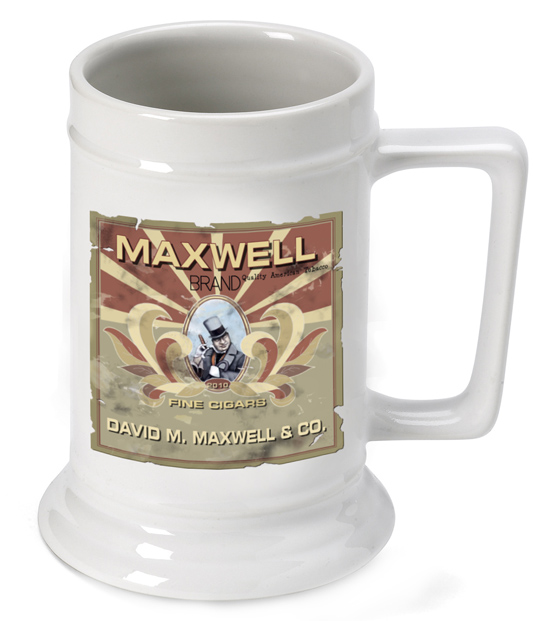 Personalized Ceramic 16oz Beer Stein Mug