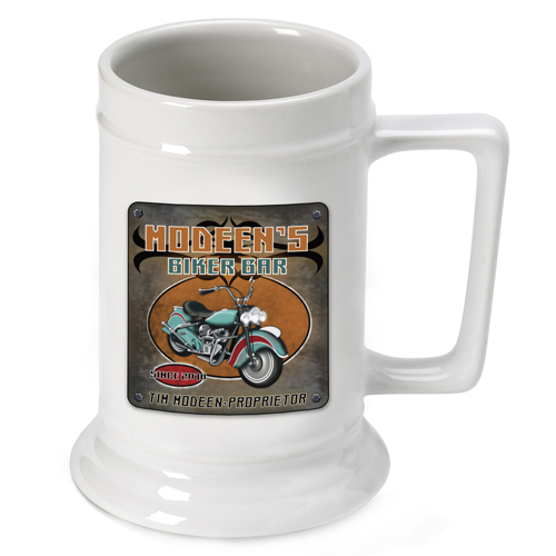 Personalized Ceramic 16oz Beer Stein Mug