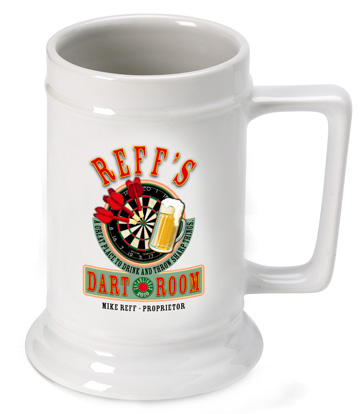 Personalized Ceramic 16oz Beer Stein Mug