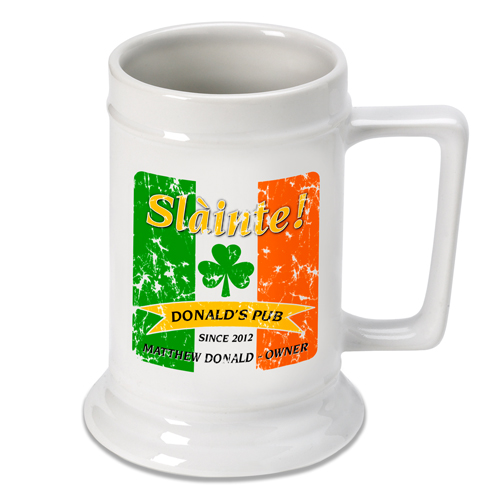 Personalized Ceramic 16oz Beer Stein Mug