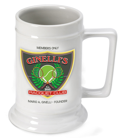 Personalized Ceramic 16oz Beer Stein Mug