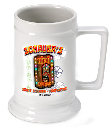 Personalized Ceramic 16oz Beer Stein Mug