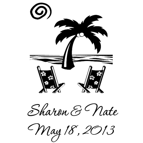 Set Of 24 Custom Printed Favorlights Wedding Votive Cups