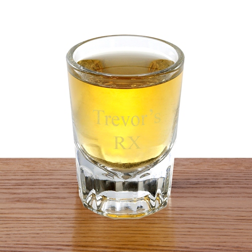 Personalized Whiskey Shot Glass