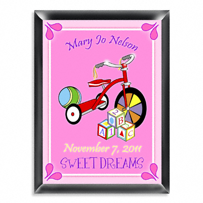 Baby Toddler Pink Girls Room Custom Sign