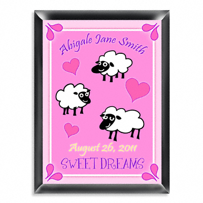 Baby Toddler Pink Girls Room Custom Sign