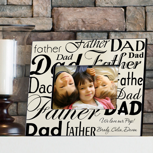 Personalized Fathers Day Picture Frame GC472
