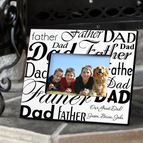 Personalized Fathers Day Picture Frame