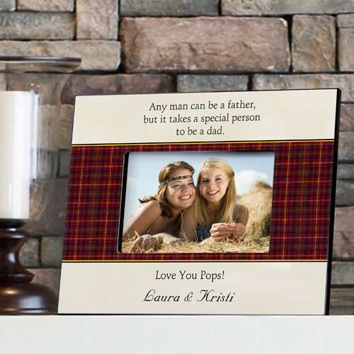Fathers Day Poem Personalized Picture Frame