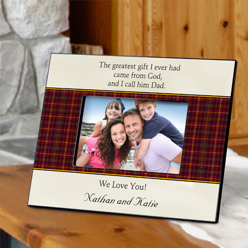 Fathers Day Poem Personalized Picture Frame