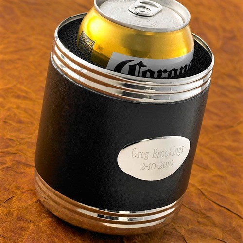 By the Barrel - Stainless Steel Koozie - Black