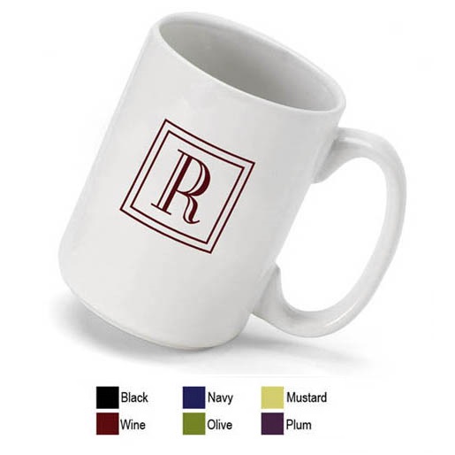 Monogrammed 15oz Coffee Mug GC511